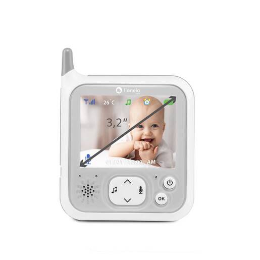 Lionelo baby monitor dvosmjerni Babyline 7.1 s 8 melodija