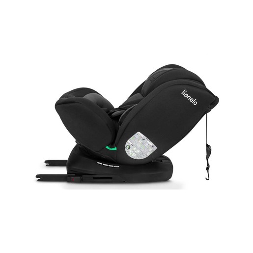 Lionelo autosjedalica Bastiaan i-Size 0-36 kg (40-150 cm) 360, Black Grey