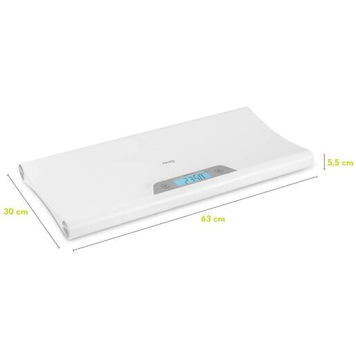 Lionelo digitalna vaga za bebe Babybalance, White