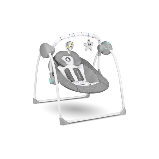 Lionelo ljuljačka Ruben, Stone Grey Turquoise