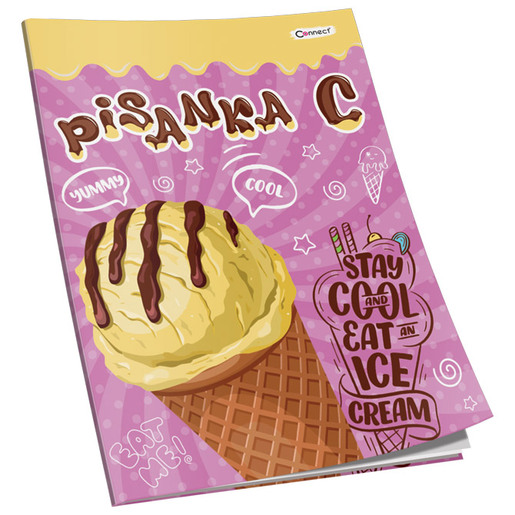 Pisanka C Connect Girl+ Soft, B5 linije, 32 listova, meki uvez