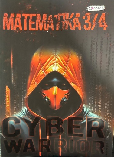 Pisanka matematika za 3 i 4 razred Premium Connect Boy, B5 kvadratići, 48  lista, meki uvez
