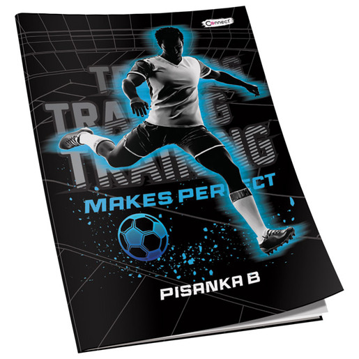 Pisanka B Connect Boy+ Soft, B5 linije, 24 listova, meki uvez