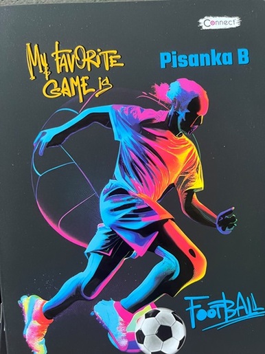 Pisanka B Connect Boy+ Soft, B5 linije, 24 listova, meki uvez