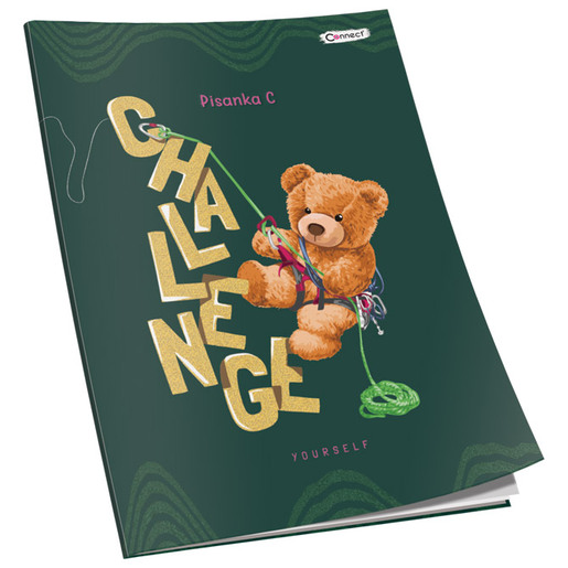 Pisanka C Connect Girl+ Soft, B5 linije, 32 listova, meki uvez