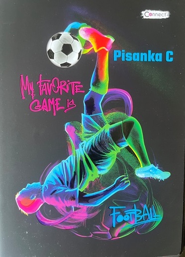 Pisanka C za 2 i 3 razred Connect Boy+ Soft, B5 linije, 32 listova, meki uvez