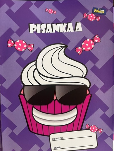 Pisanka A Educa, B5 linije, 16 listova, meki uvez