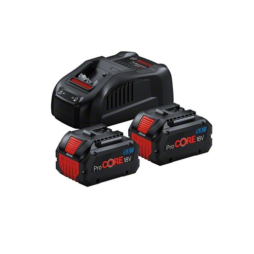 BOSCH Professional starter set PC 18 V 2 x 5.5 Ah +  punjač GAL18V-40