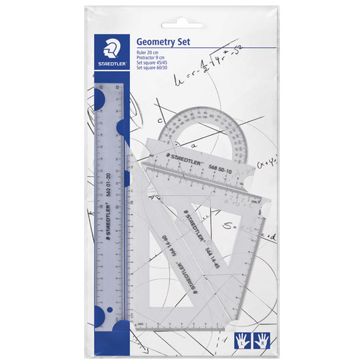 Geometrijski set, Staedtler, 1/4