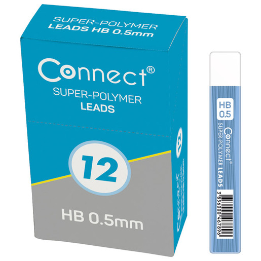 Mine za tehničku olovku, Connect, 0.5 mm, HB super polymer, 1 komad