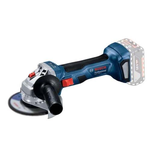 BOSCH professional aku bušilica GSR 185-LI + aku udarni stezač GDX 180-LI + aku kutna brusilica GWS 180-LI (2x 4,0 Ah, GAL 18V-40) + torba