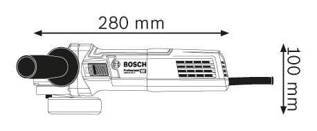 BOSCH Professional kutna brusilica GWS 9-125 s + 1x X-LOCK Carbide MultiwheeL višenamjesna rezna ploča