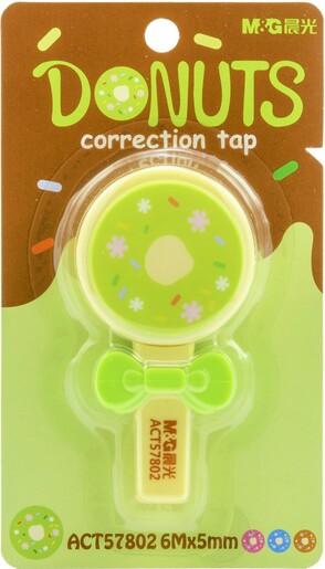 Korektor u traci,  M&G Donuts, Zelena