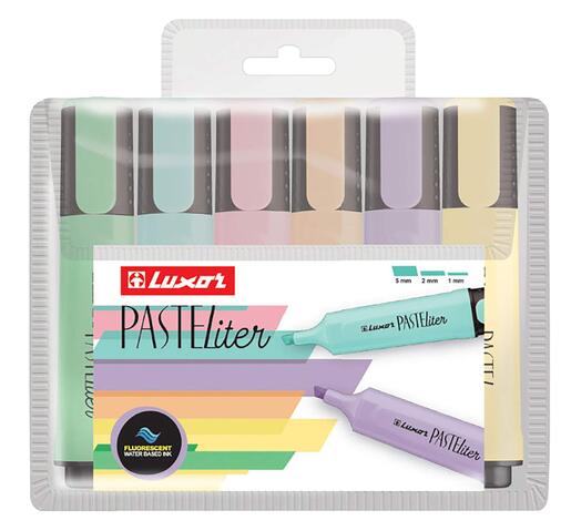 Marker, Luxor Pasteliter, 6/1