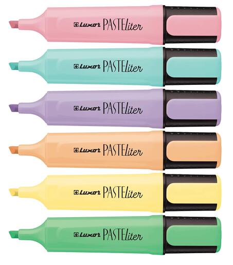 Marker, Luxor Pasteliter, 6/1