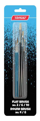 Kist TARGET okrugli 4,8 + plosnati 2,6,10