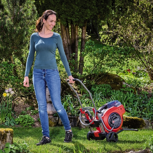 EINHELL stalak i kolica za akumulatorsko vrtno crijevo GE-HR 18/30 Li Solo