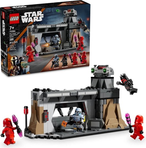 LEGO Paz Vizsla™ i Moff Gideon™ u borbi 75386