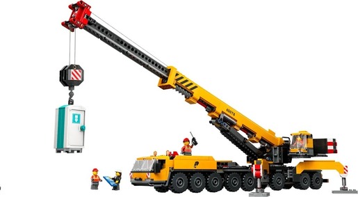 LEGO Žuta mobilna građevinska dizalica 60409