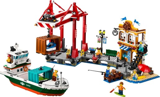 LEGO Gradska luka s teretnim brodom 60422