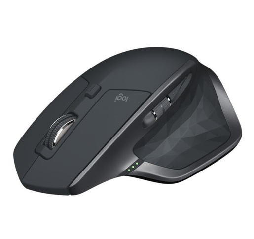Logitech MX Master 2S, laserski miš, bežični, Bluetooth, Graphite (910-007224)