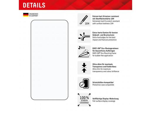 DISPLEX Zaštitno staklo Real Glass za Samsung Galaxy S24+ , Full Cover