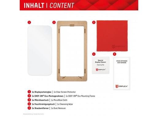 DISPLEX Zaštitno staklo DISPLEX Real Glass 2D za Xiaomi Redmi Note 13 4G/13 Pro 4G