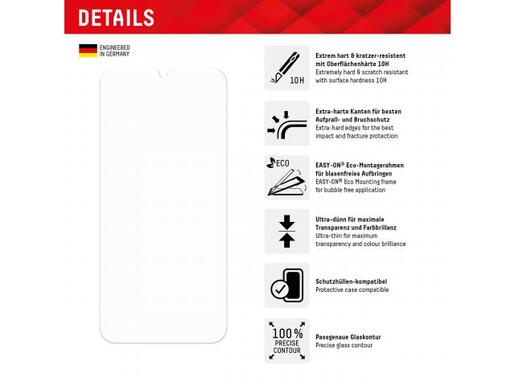 DISPLEX Zaštitno staklo Real Glass 2D za Samsung A15/A15 5G