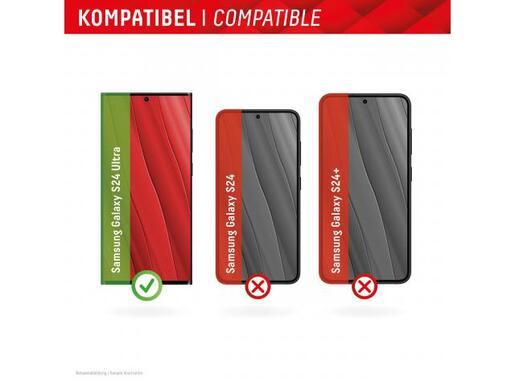 DISPLEX Zaštitno staklo Real Glass za Samsung Galaxy S24 Ultra, Full Cover
