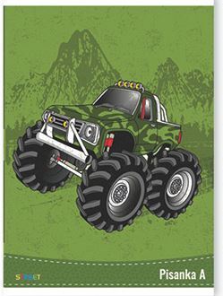 Pisanka A  STREET GOLD MIX, B5 linije, 16 listova, meki uvez