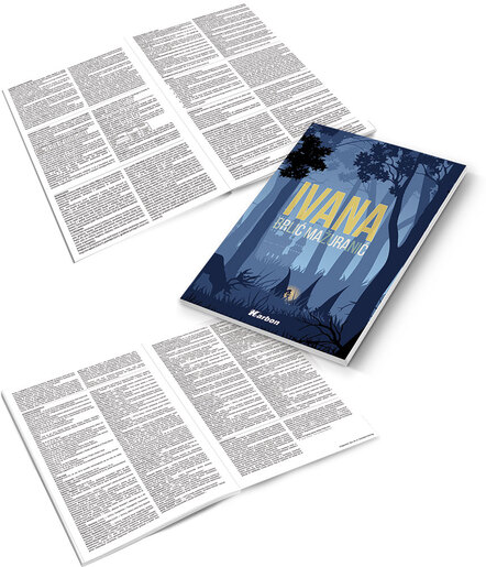 Bilježnica Karbon Hrvatski s memom, A4 linije, 96 listova, tvrdi uvez