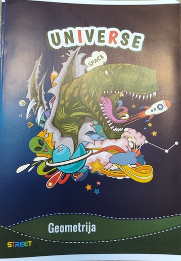 Pisanka STREET MIX, B5 geometrija, 16 listova, meki uvez