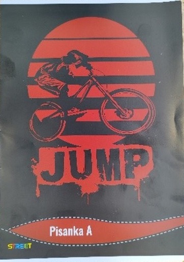 Pisanka A STREET MIX, B5 linije, 16 listova, meki uvez