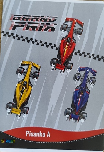 Pisanka A STREET MIX, B5 linije, 16 listova, meki uvez