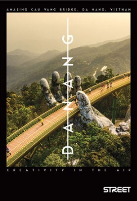 Bilježnica Street BRIDGES, A4 geometrija, 54 listova, meki uvez