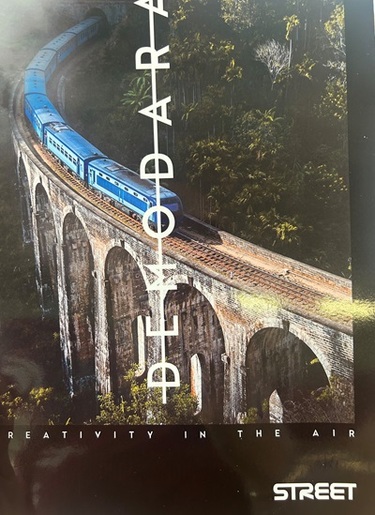 Bilježnica Street BRIDGES, A4 geometrija, 54 listova, meki uvez