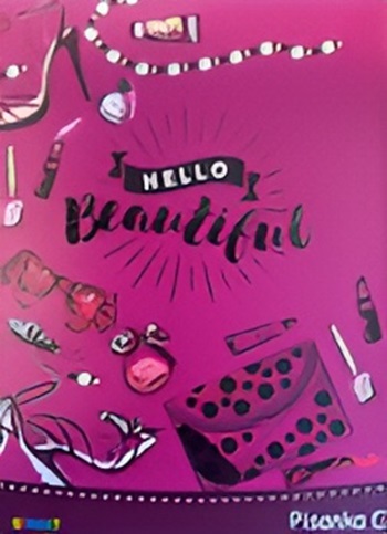 Pisanka C  STREET GOLD MIX, B5 linije, 24 listova, meki uvez