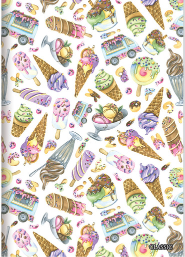 Bilježnica Ilijanum, A4 geometrija, 52 lista, meki uvez