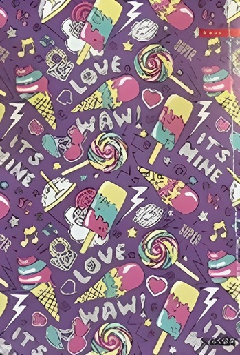 Bilježnica Ilijanum, A4 geometrija, 52 lista, meki uvez