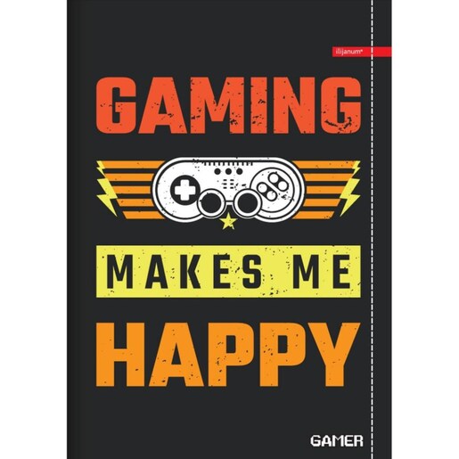 Bilježnica Ilijanum, A4 linije, 52 listova, meki uvez