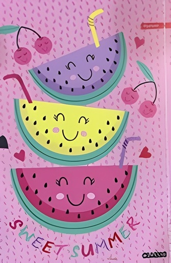 Bilježnica Ilijanum, A4 geometrija, 52 lista, meki uvez