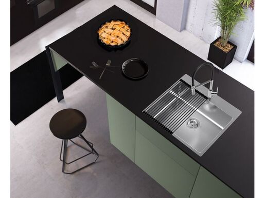 Alveus sudoper NOX 120, brušeni čelik