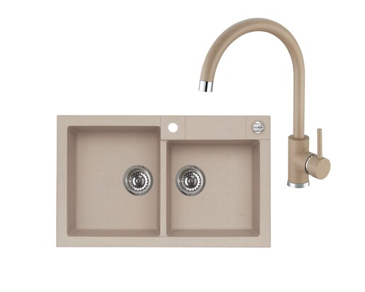 Alveus set ROCK 90 i slavina KATI G55 Beige