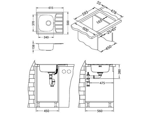 Alveus sudoper ZOOM 10