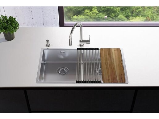 Alveus sudoper NOX 80, brušeni čelik