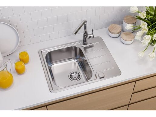 Alveus sudoper LINE MAX 110, brušeni čelik