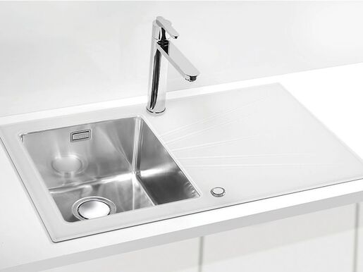 Alveus sudoper KARAT UP 10 lijevi, bijela