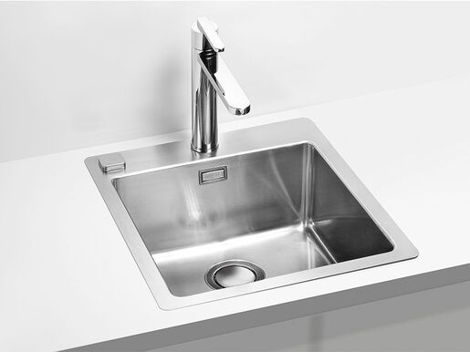 Alveus sudoper PURE UP 20, brušeni čelik