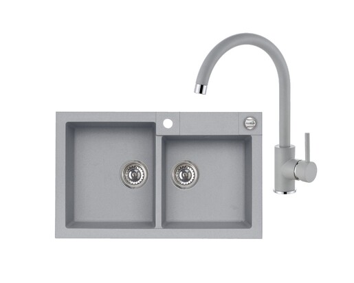 Alveus set ROCK 90 i slavina KATI G81 Concrete