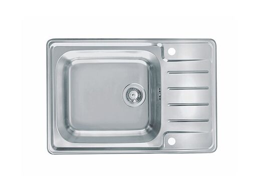 Alveus sudoper PRAKTIK 120, brušeni čelik